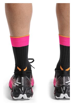 X-Bionic Terraskin X00/C Scarpe da trail Nero/Bianco/Rosa fluorescente