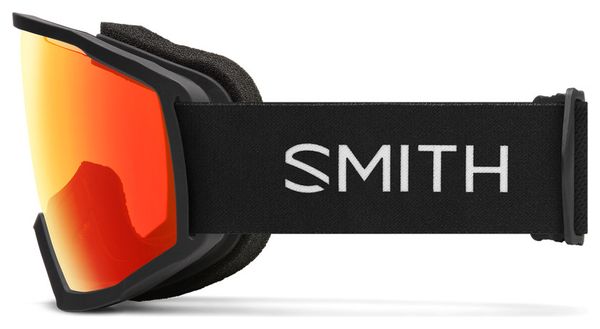 Maschera da MTB Smith Loam S Nero/Rosso Specchiato