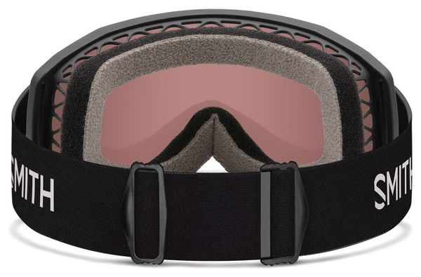 Maschera da MTB Smith Loam S Nero/Rosso Specchiato