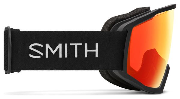 Maschera da MTB Smith Loam S Nero/Rosso Specchiato