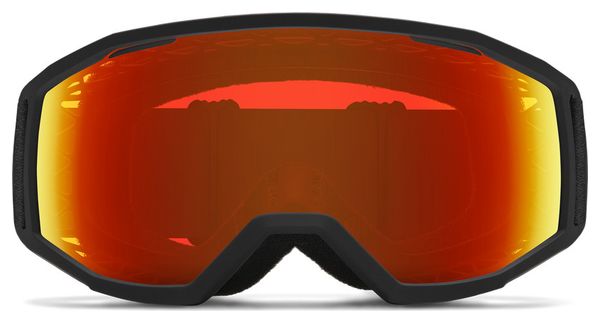 Maschera da MTB Smith Loam S Nero/Rosso Specchiato
