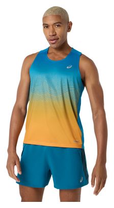 Débardeur Asics Road Fade Bleu/Orange Homme