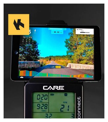 Vélo d'appartement à air - CARE - POWER TRAINER - connecté