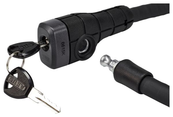 ABUS Câble Blindé Microflex 6615K/120/15 Noir
