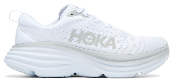 Chaussures Running Hoka Bondi 8 Blanc Femme
