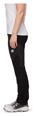 Damen Softshellhose Mammut Courmayeur Schwarz