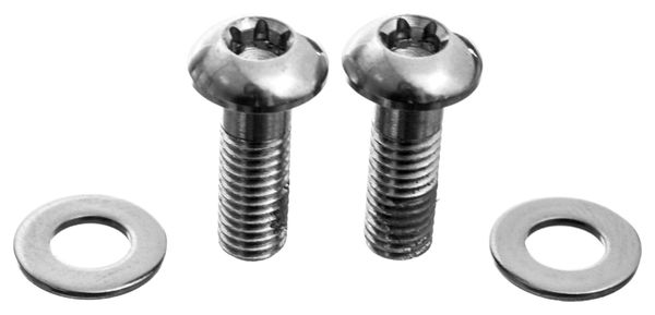 Juego de 2 tornillos de montaje <p>de pinzas planas</p><p>Torx</p>25 de titanio