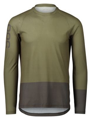 Poc MTB Pure Green/Dark Grey Long Sleeve Jersey