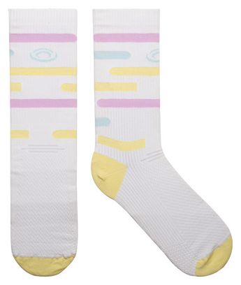 Bv Sport Light Haute Rio Socks Yellow / Pink