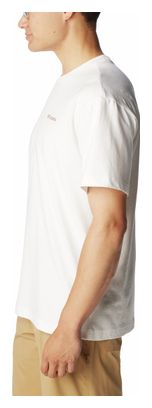 Columbia Burnt Lake Kurzarm T-Shirt Weiß