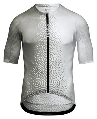 Maillot Manches Courtes Gore Wear Spinshift Breathe Gris/Blanc