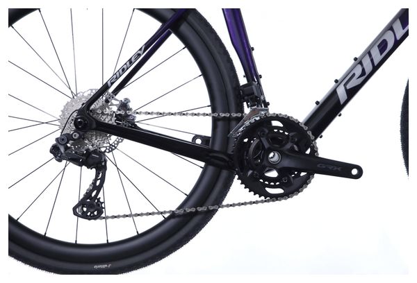 Vélo de Gravel Ridley Grifn RS Shimano GRX Di2 11V 700 mm Violet Radiant Noir