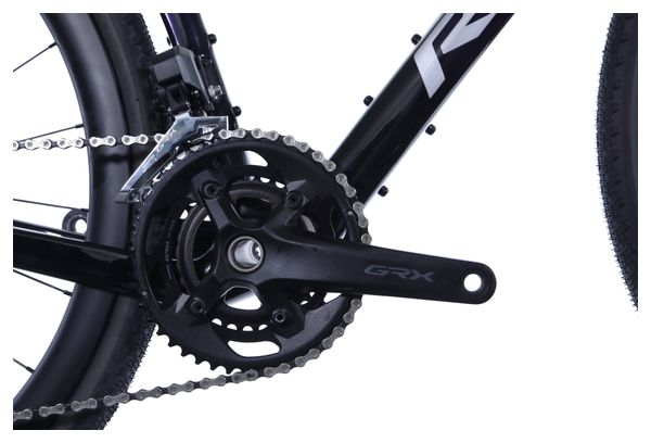 Vélo de Gravel Ridley Grifn RS Shimano GRX Di2 11V 700 mm Violet Radiant Noir