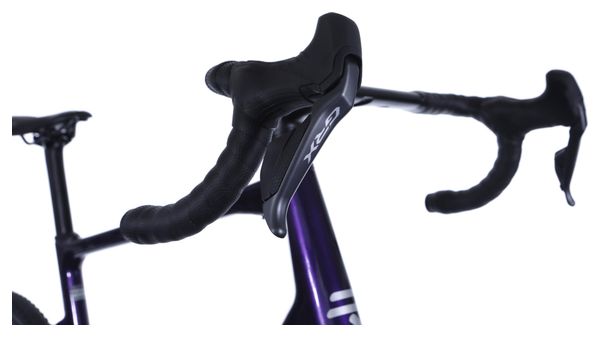 Vélo de Gravel Ridley Grifn RS Shimano GRX Di2 11V 700 mm Violet Radiant Noir