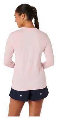Maglia a maniche lunghe Asics Road Seamless rosa da donna