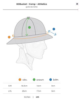 Gorra Ciele GOBucket de Comp Athletics en color beige