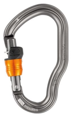 Petzl Vertigo Wire-Lock Carabiner Gray