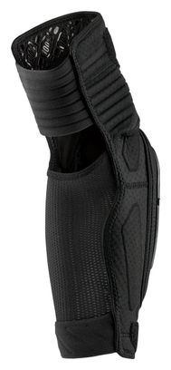 100% Fortis Black elbow pads