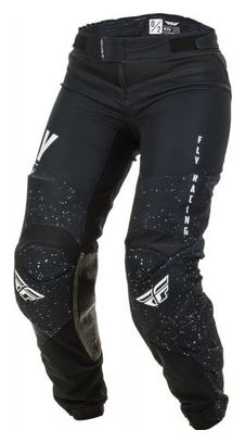 Fly Racing Lite Damenhose Schwarz Weiß