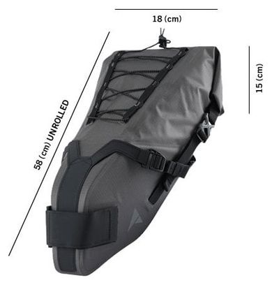 Altura Vortex 2 Saddle Bag 12L Grey Black
