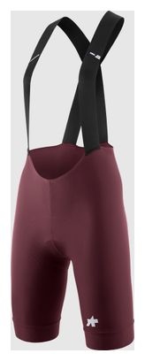 Pantaloncini corti con bretelle Assos Uma GT S11 Bordeaux Donna
