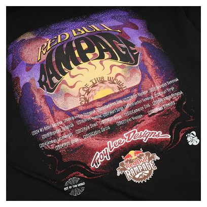 Troy Lee Designs x Redbull Rampage Valley of Gods Short Sleeve T-Shirt Black