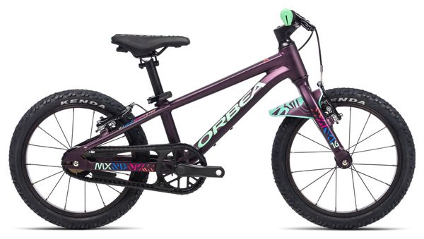 Orbea MX 16 Niños MTB Monovelocidad 16'' Morado 2023 3 - 5 Años