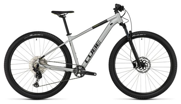 Cube Attention SLX Hardtail MTB Shimano Deore/XT 12S 27.5'' Silver Grey 2023