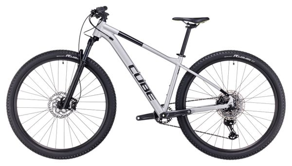 Cube Attention SLX Hardtail MTB Shimano Deore/XT 12S 27.5'' Silver Grey 2023