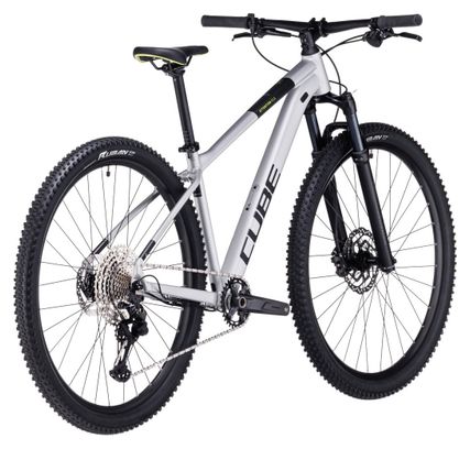 Cube Attention SLX Hardtail MTB Shimano Deore/XT 12S 27.5'' Silver Grey 2023