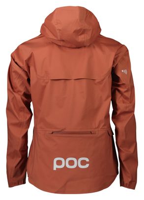 Long Sleeve Jacket Women Poc Signal All-weather Himalayan Salt Braun