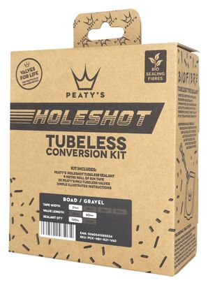 Kit de Conversion Tubeless Peaty's Route/Cyclocross 21mm