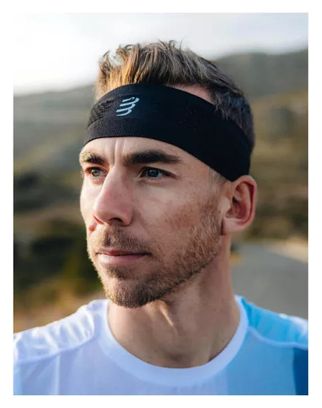 Compressport Thin  HeadbandOn/Off Schwarz