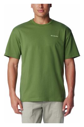 Columbia Burnt Lake Green Short Sleeve T-Shirt