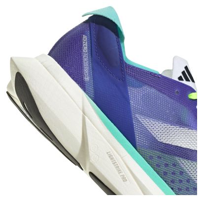 Zapatillas de running adidas Adizero Adios Pro 3 Azul/Verde, Mujer