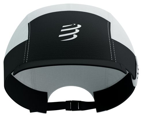 Casquette Compressport 5 Panel Light Cap Blanc/Noir
