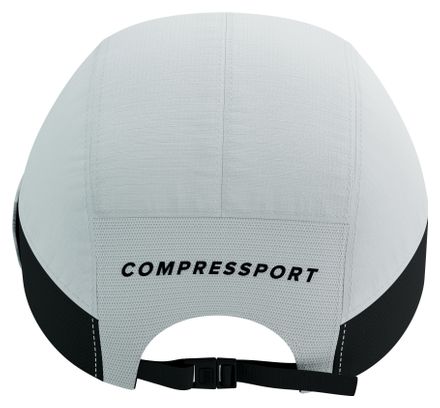 Casquette Compressport 5 Panel Light Cap Blanc/Noir