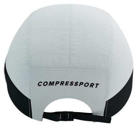 Compressport 5 Panel Light Cap White/Black