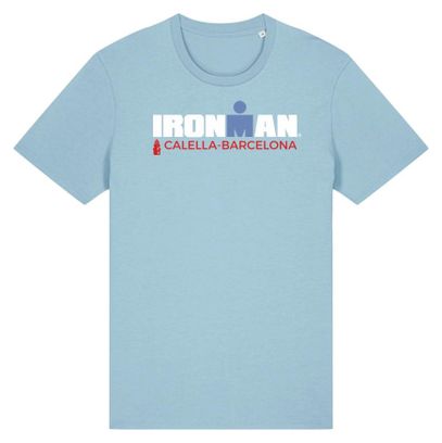 Maglietta a maniche corte Ironman Barcelona Sky Blue Uomo