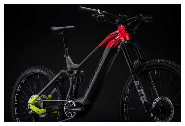 Haibike Nduro 7 MTB elettrica a sospensione totale Shimano SLX 12V 720 Wh MX (29/27,5'') Grigio/Rosso 2024