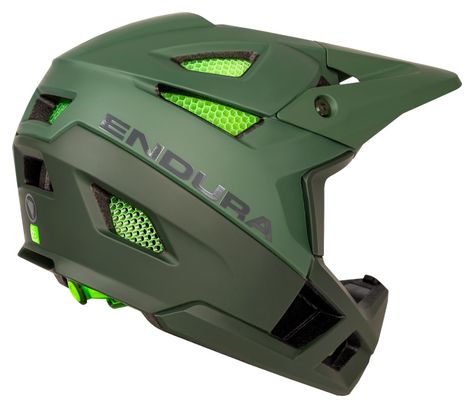 Endura MT500 Full Face Helmet Dark Green