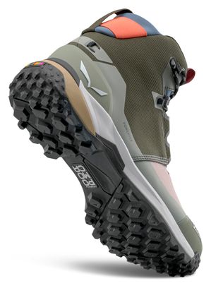 Botas trekking mujer Salewa Puez 2 Mid Powertex Khaki/Rose