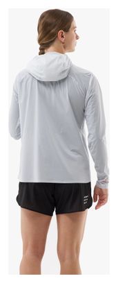 Veste Imperméable Compressport Hurricane Waterproof 10/10 Gris Femme