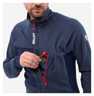 Polaire Millet Pierra Ment Bleu Homme