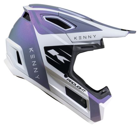 Kenny Prolight Graphic Team Diamond Casco integrale Viola/Bianco