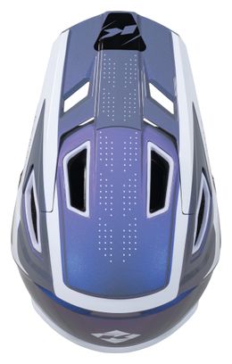 Kenny Prolight Graphic Team Diamond Casco integrale Viola/Bianco