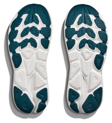 Hoka Clifton 10 Running Shoes for Men in Yellow/Blue