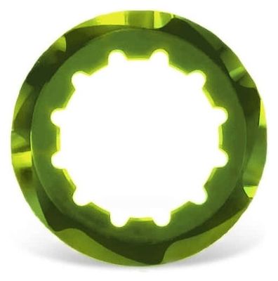 Écrou Centerlock Garbaruk pour Corps de Roue Libre Shimano HG Vert