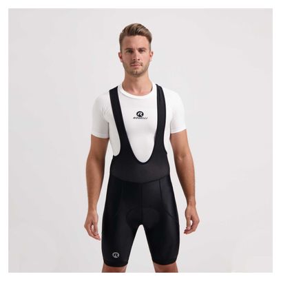 Cuissard Court à Bretelles Rogelli Noir Homme