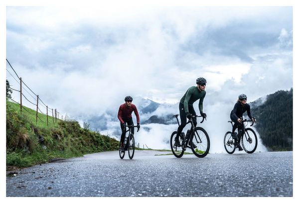 Lange Radhose mit Bretelless Rogelli Core - Kinder - Schwarz